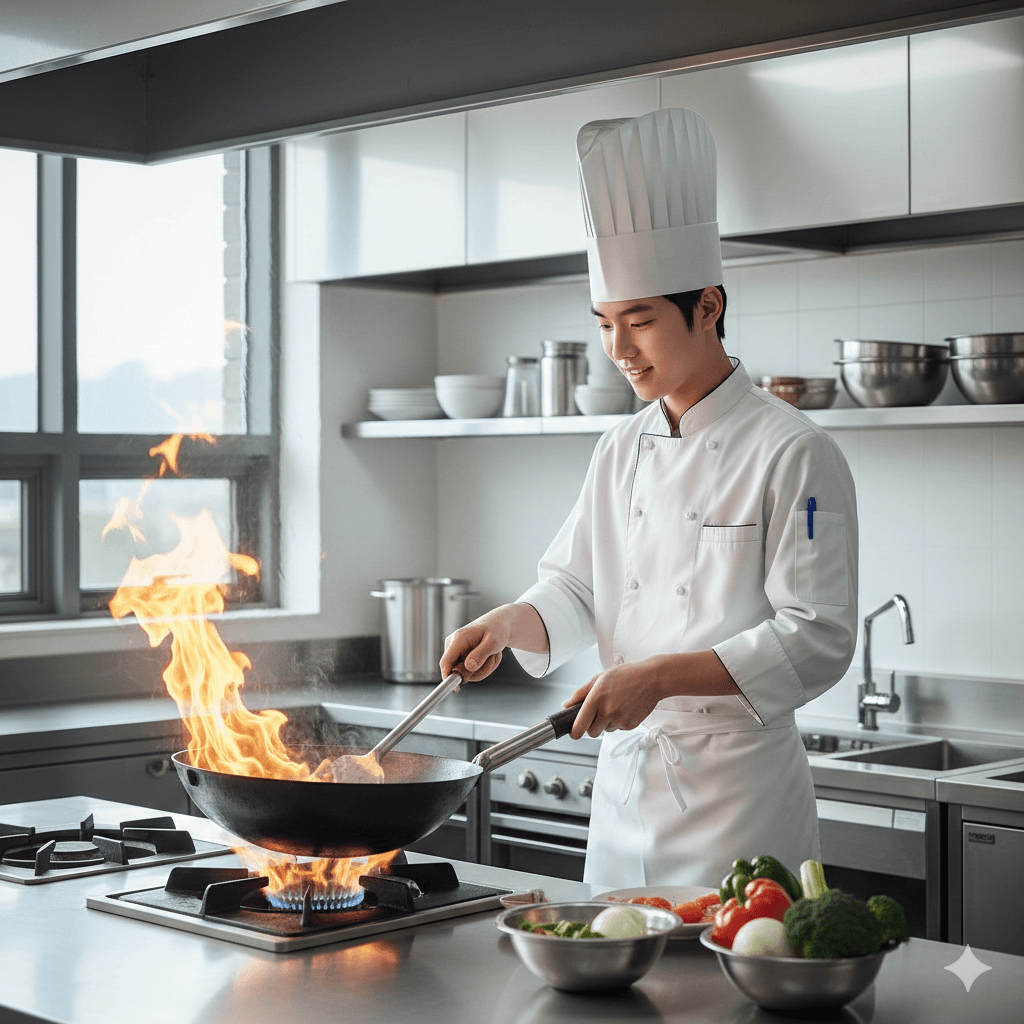 요리사 모집 홍보 이미지